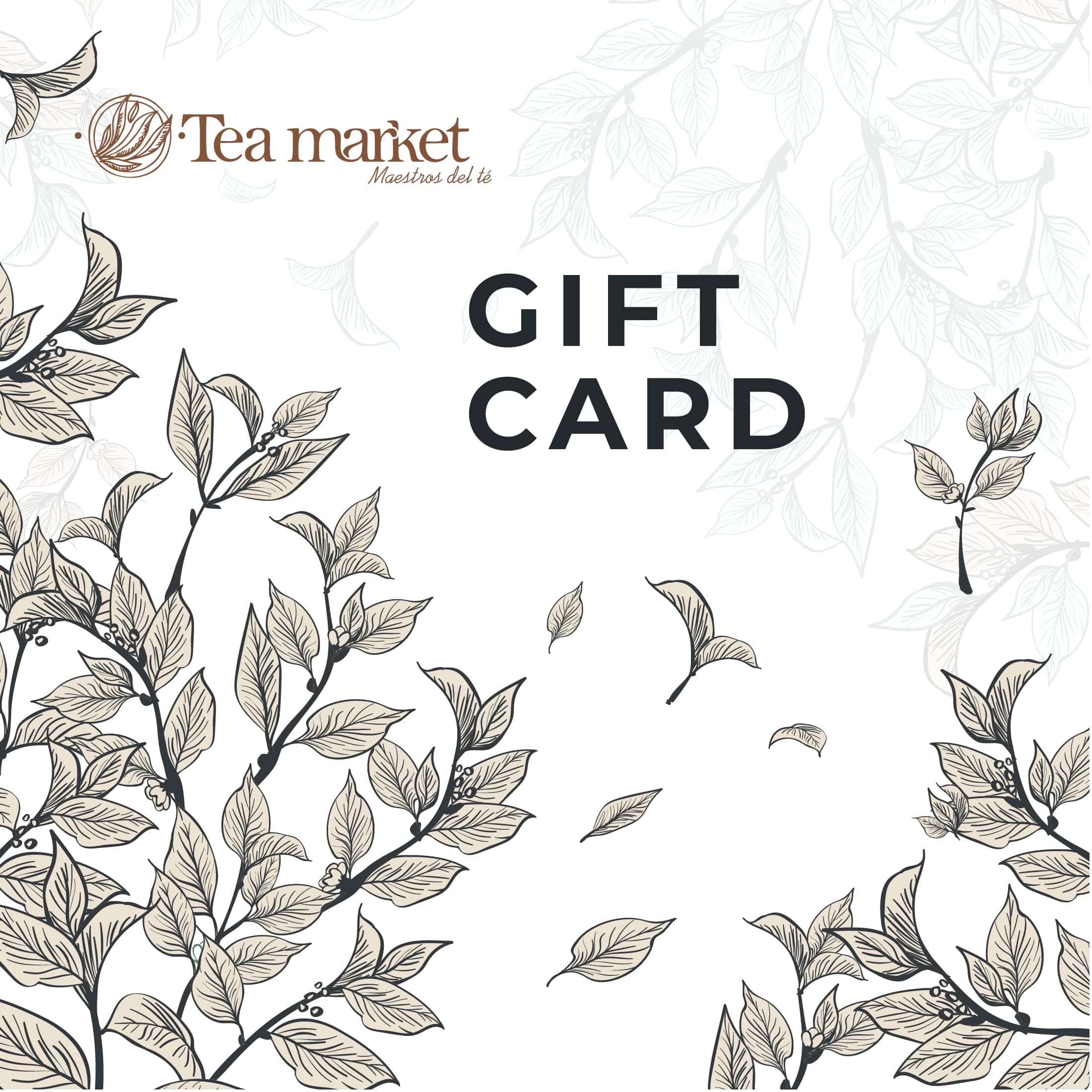 Gift Card Tea Market